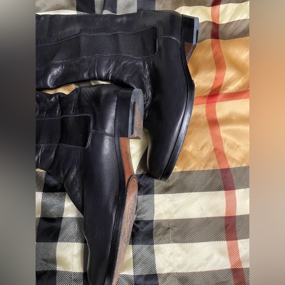 Genuine Leather Over The Knee Boot - Picture 3 of 5